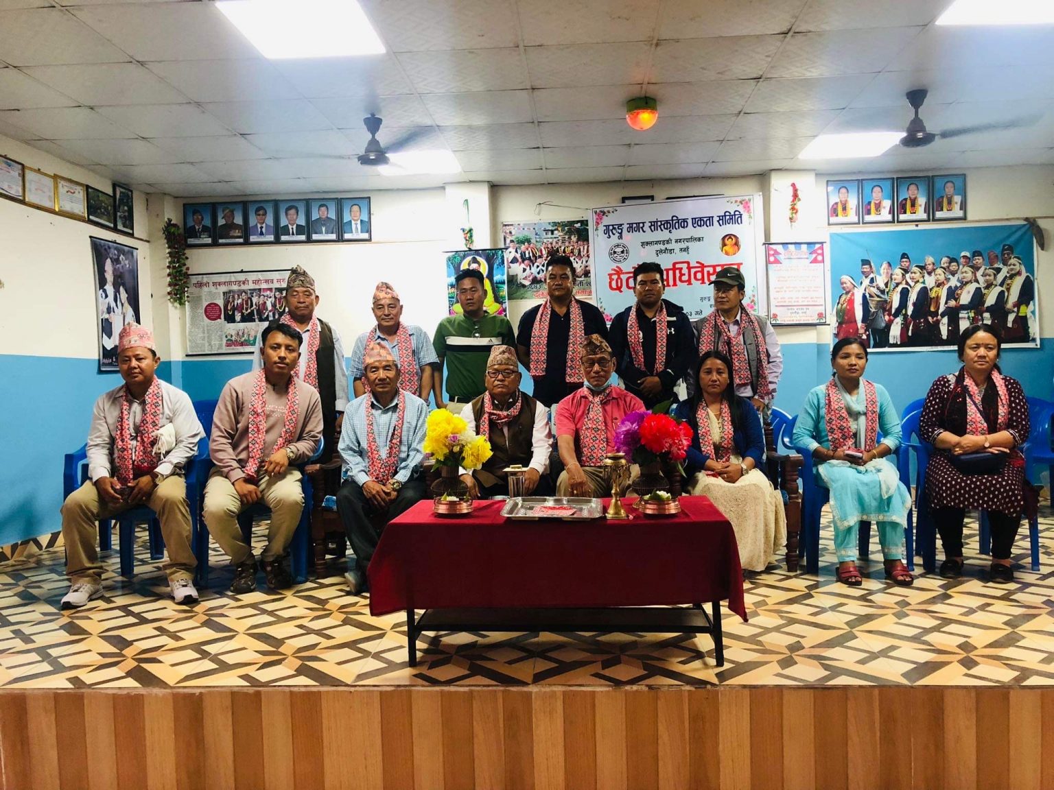 शुक्लागण्डकीमा गुरुङ्ग र मगर समुदायको एकता