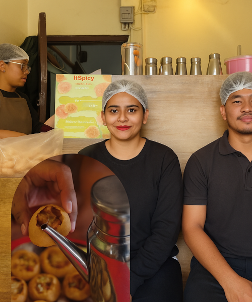 मास्टर्स पढिरहेका दुई साथी बेच्छन् पानीपुरी–चटपटे, गर्छन् डेलिभरी पनि