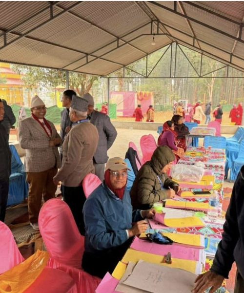 तुलसीपुरमा रहेको अमृतपुर खानेपानीको अध्यक्षमा दसरथ ओली निर्वाचित